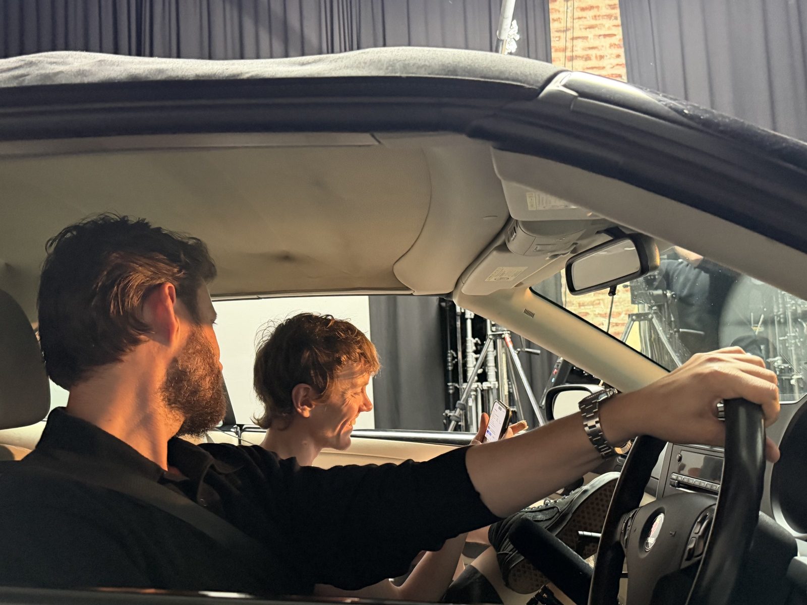 Behind the scenes, photo 1 of 10